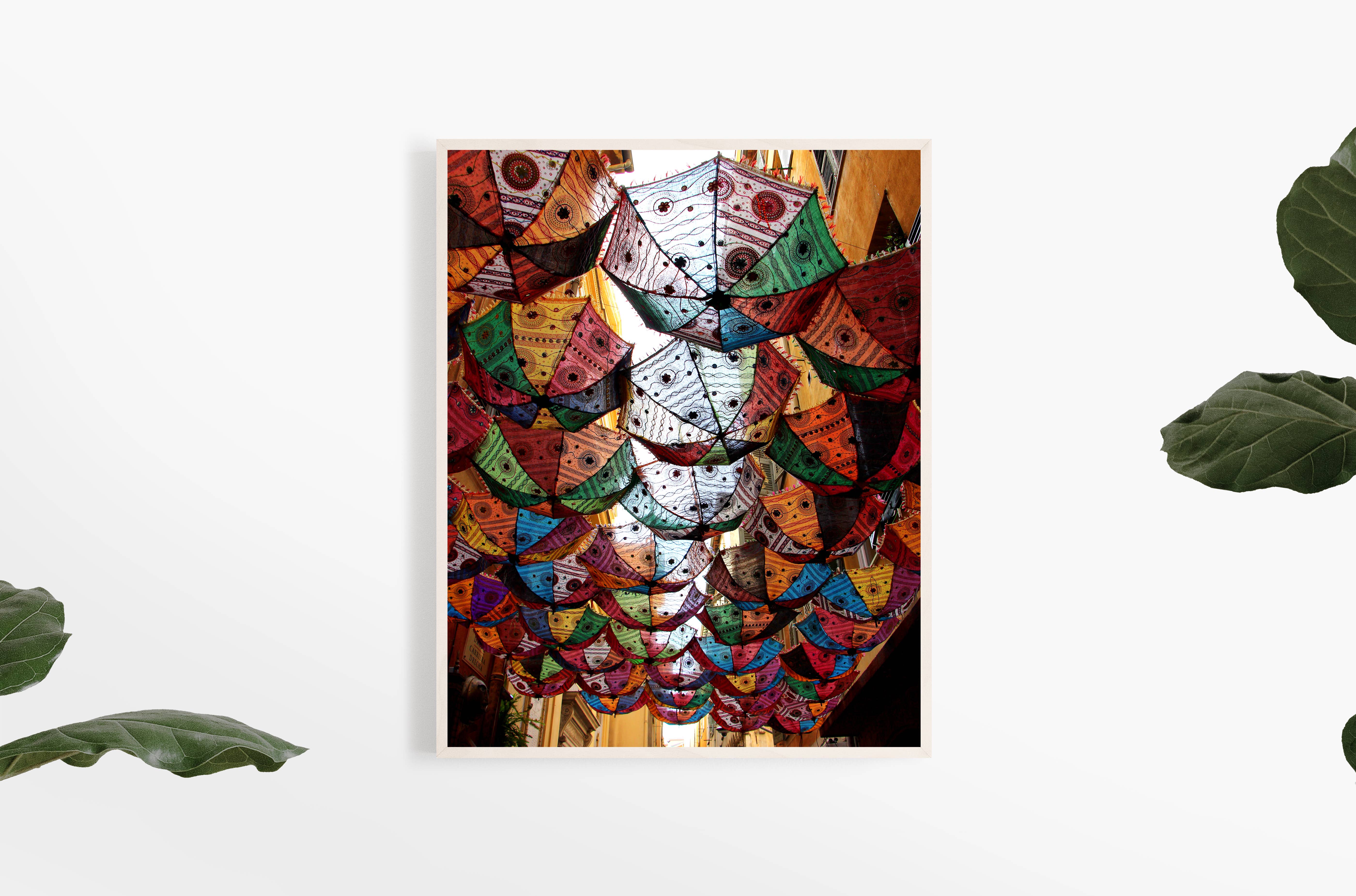 Veni Etiam Photography - Wholesale Art Print - Colorful Umbrellas Art Print3