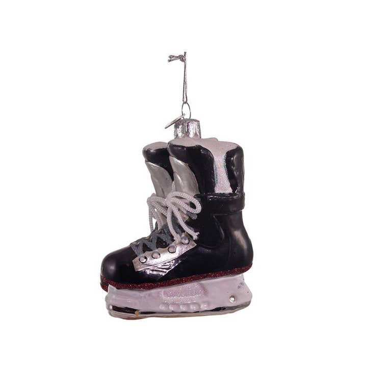 Kurt S. Adler, Inc. - Wholesale Ornament - 4.25"NOBLE GEMS ICE HOCKEY SKATES3