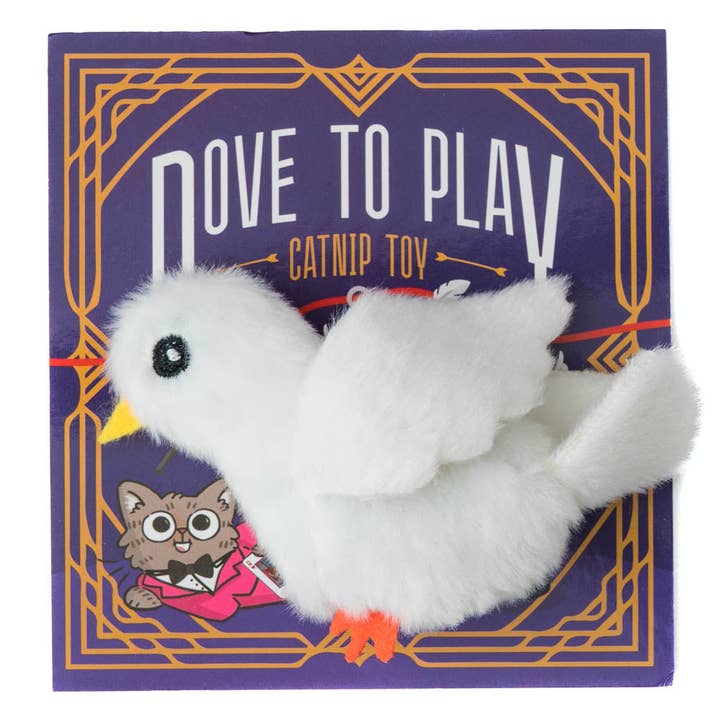 Brinquedo de Catnip Dove to Play por atacado de meowbox