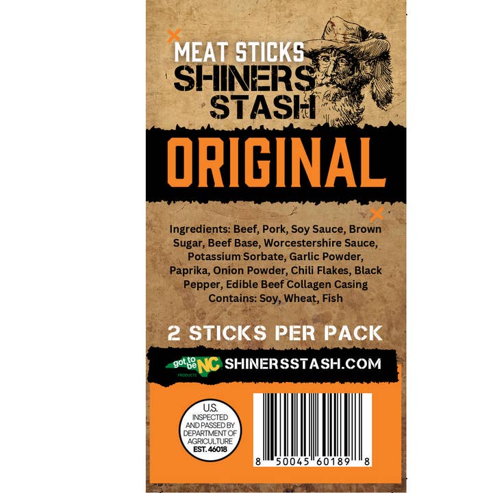Original Meat Sticks for wholesale by Shiners Stash, Inc
