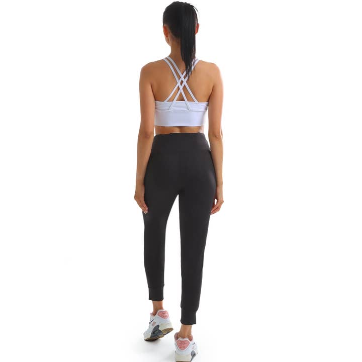 Black Women YOGA pants -AY202-Black for wholesale on Faire3