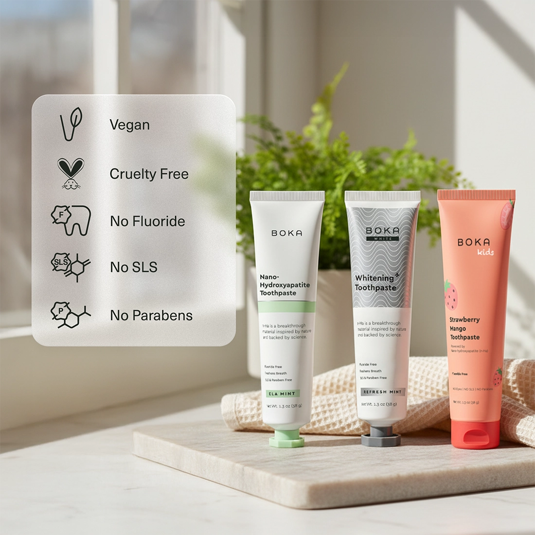 Boka - Vente Dentifrices - Dentifrice n-Ha format voyage7