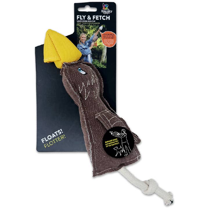 Playful Tail - Wholesale Pet Toy - Dog - Spunky Pup Fly & Fetch Canvas Dog Toy (Assorted Styles)