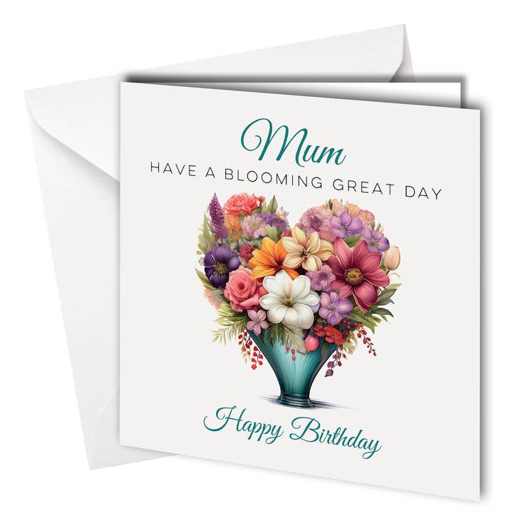 #1765 Mum Blooming Great Day Birthday Card and other Purchase Wholesale mum card. Free Returns & Net 60 Terms on Faire trending on Faire.