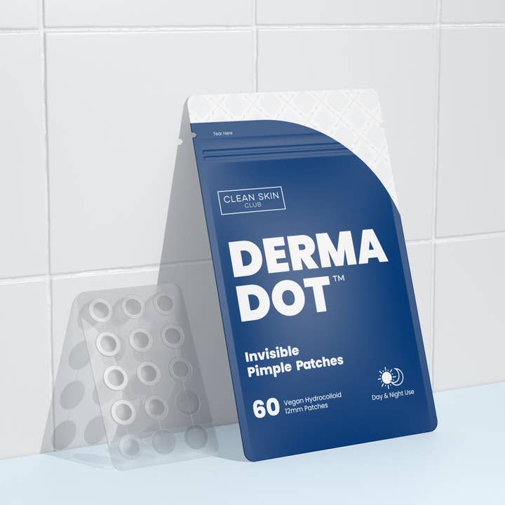 Clean Skin Club - Wholesale Acne/Hydrocolloid Patch - DermaDot Invisible Pimple Patches