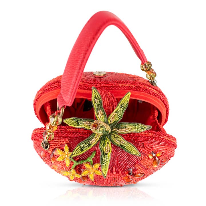 Mary Frances Accessories - Vendita all'ingrosso Tracolla - Donna - Borsa a mano con perline Pomodoro Rosso Pomodoro4