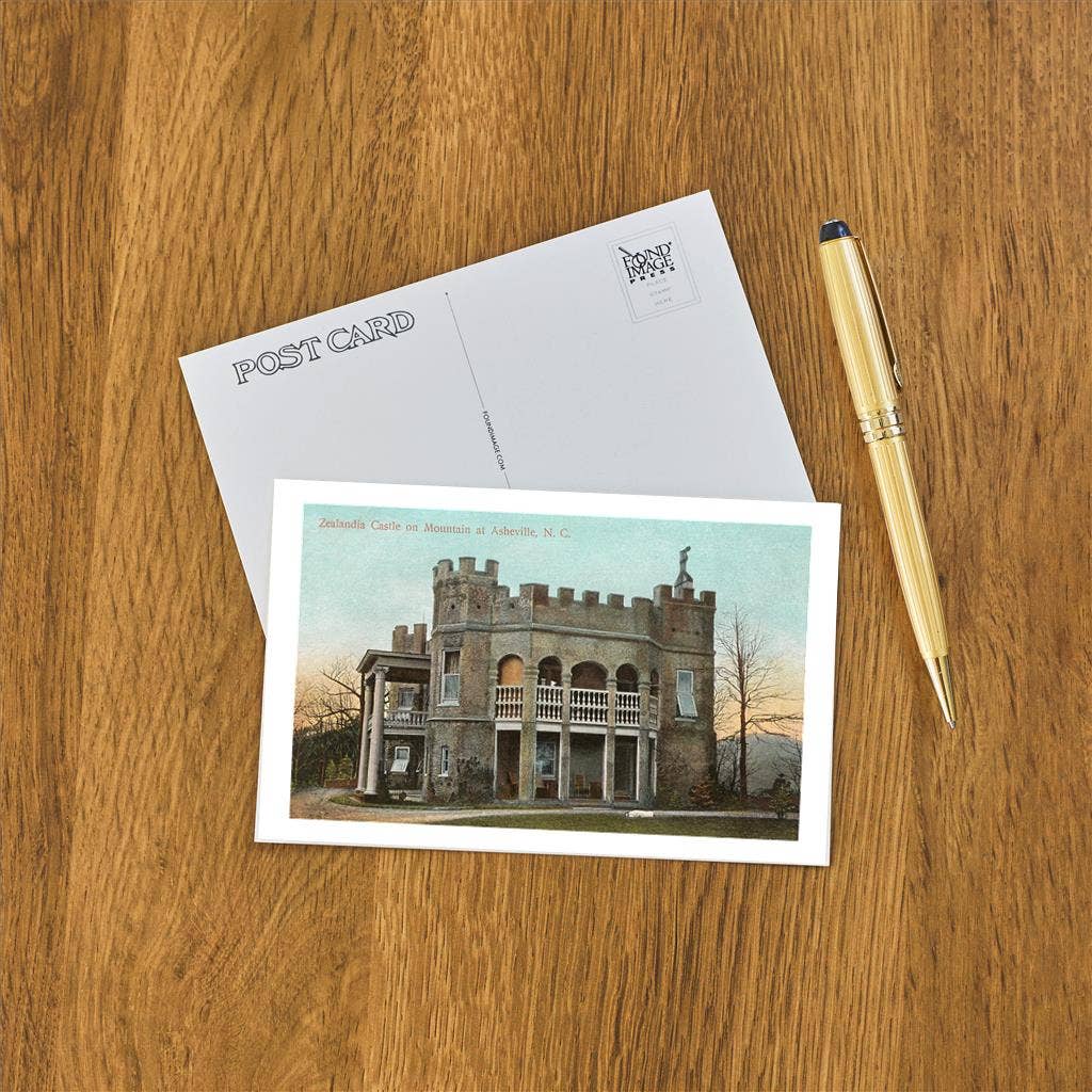 Found Image Press - Wholesale Postcard - Postcard NC-241 Zealandia Castle, Asheville1