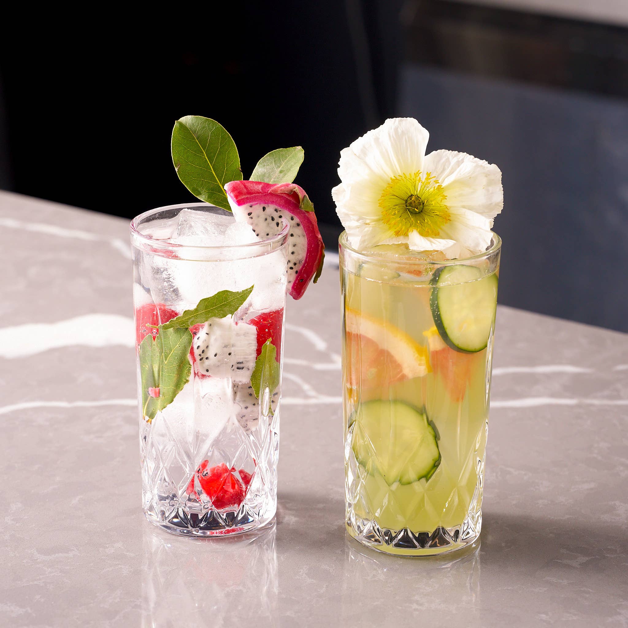 Lemonsoda – Großhandel Cocktail-/Schnapsglas – Kristallklares Tom Collins Glas 11,5 Oz (1 Stück)1