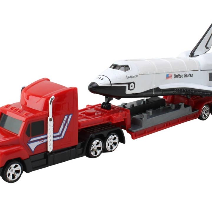 Daron Worldwide Trading - Wholesale Toy Car/Truck - Kids - SPACE ADVENTURE SPACE SHUTTLE TRANSPORTER TRUCK1