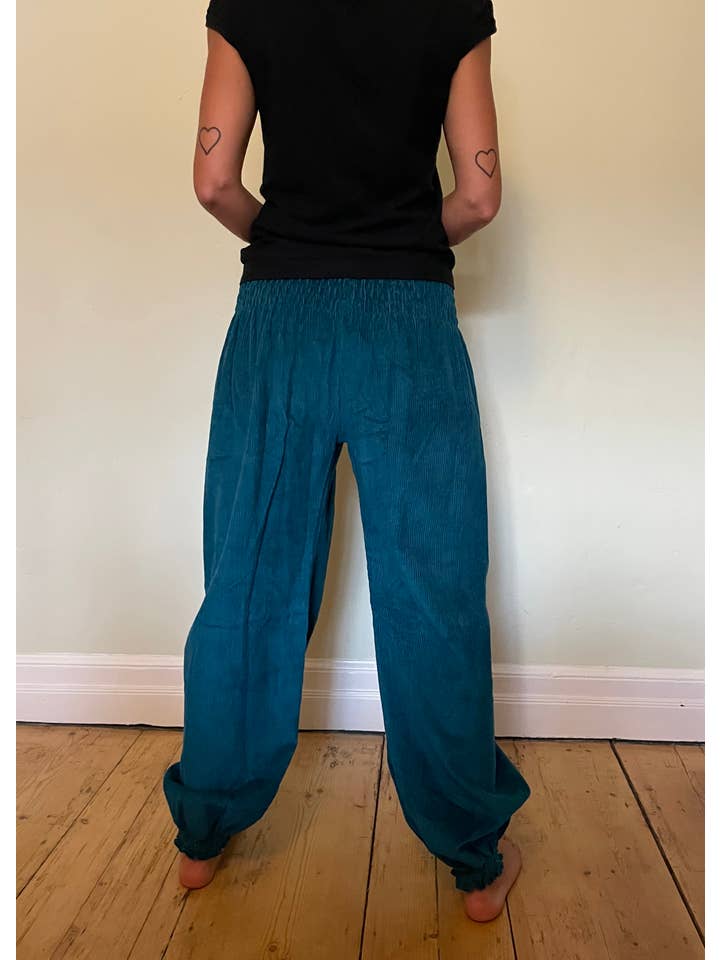 Emma's Emporium - Vente Pantalon – unisexe - Pantalon Génie Unisexe en Velours Côtelé Épais AW209