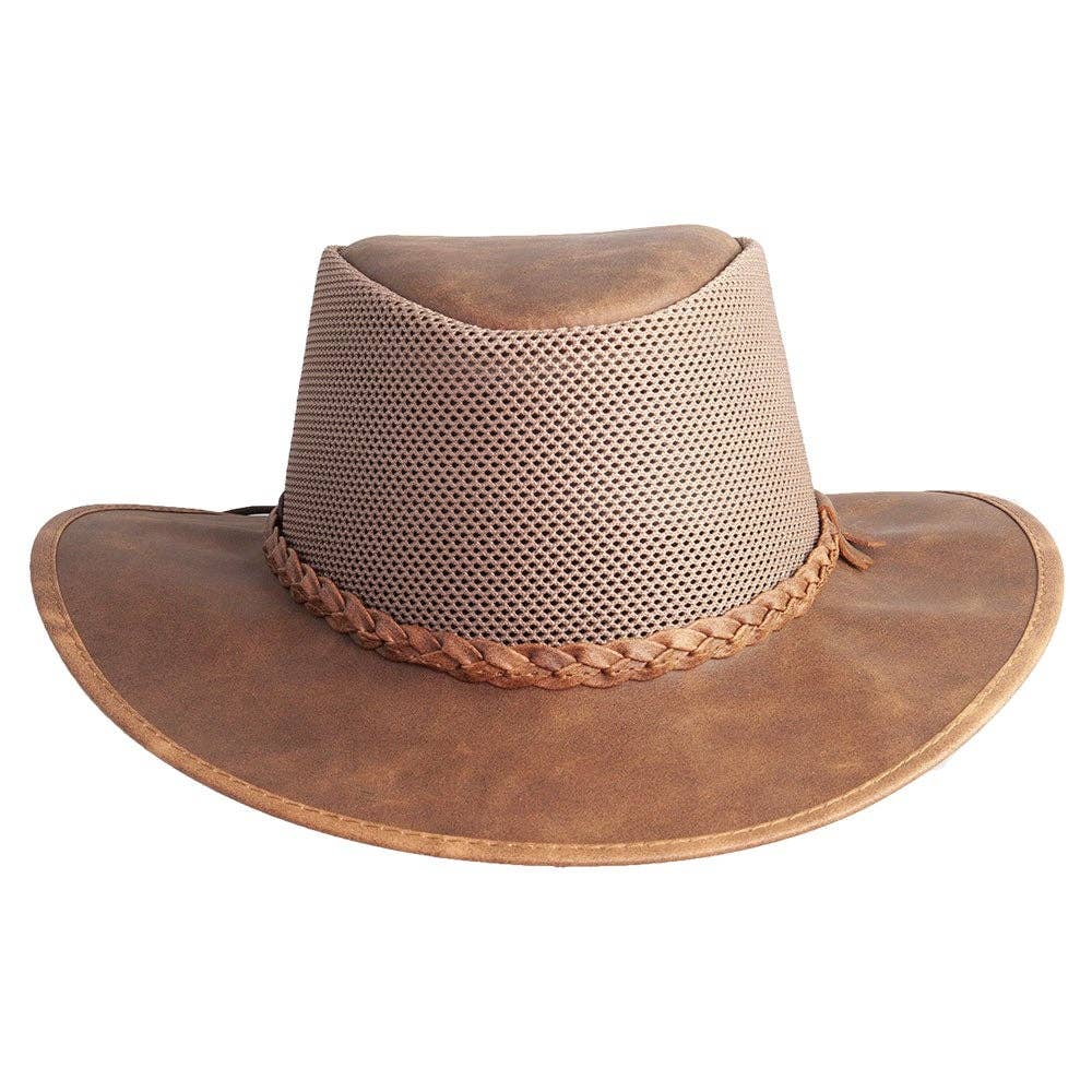 American Hat Makers - Wholesale Fedora - Unisex - Wide Brim Outback Sun Hat - Style Breeze6