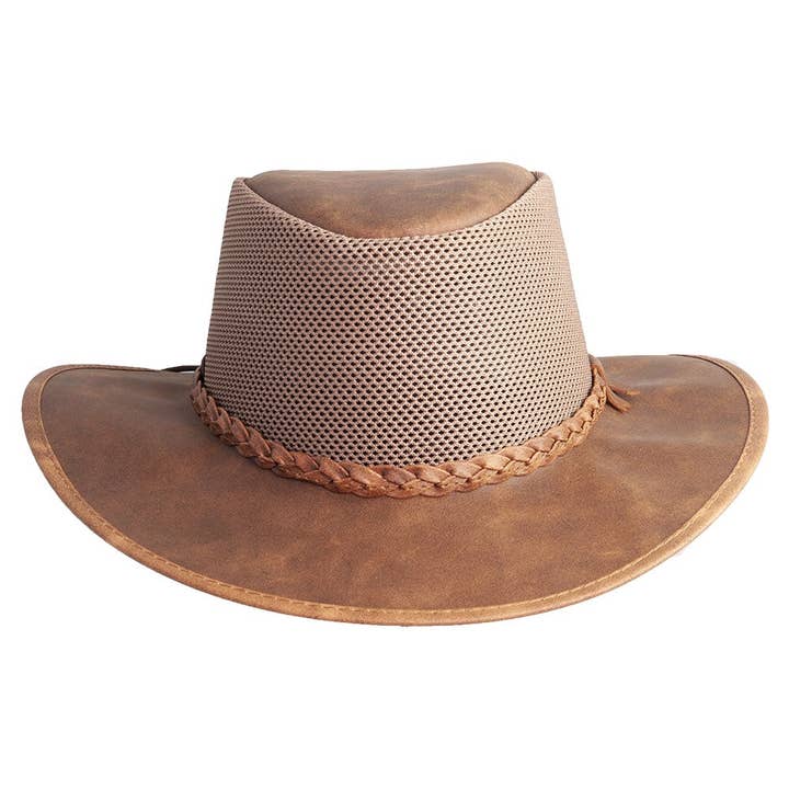 American Hat Makers - Wholesale Fedora - Unisex - Wide Brim Outback Sun Hat - Style Breeze6