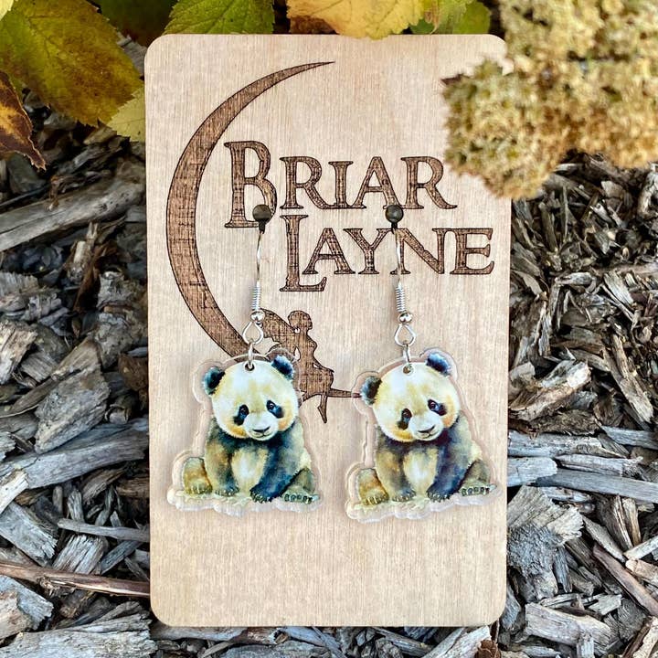 Briar layne - Wholesale Dangle Earrings - Panda Earrings - Chinese and Japanese Animal Jewelry5