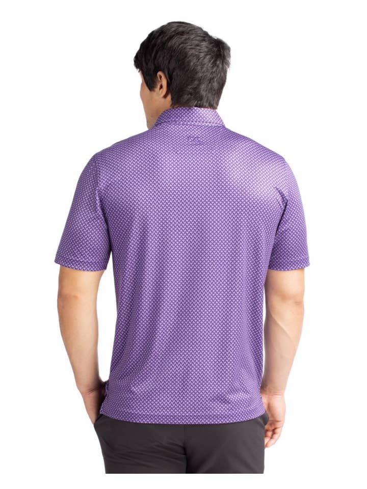 Cutter & Buck - Wholesale Polo - Men's - Cutter & Buck Pike Banner Print Stretch Men's Polo8