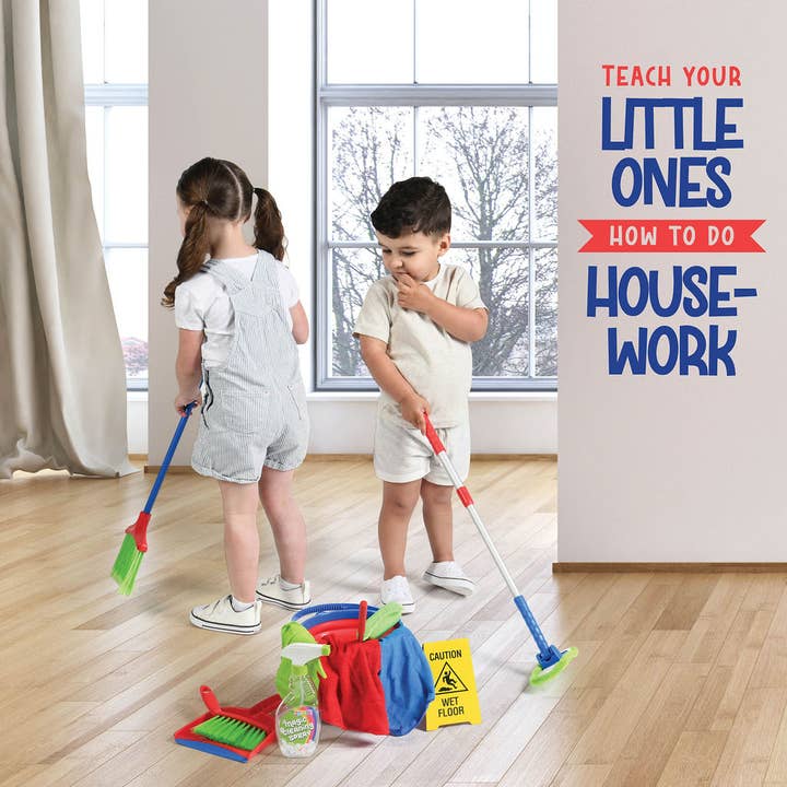Play22 - Wholesale Toy Set - Kids - 12-Piece Kids Cleaning Set - Toy Housekeeping Fun6