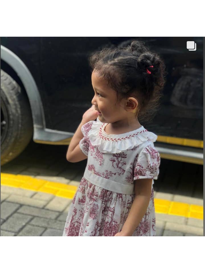 Annafie London Ltd – wholesale Dress – Kids – PHILIPPINE smocked dress3