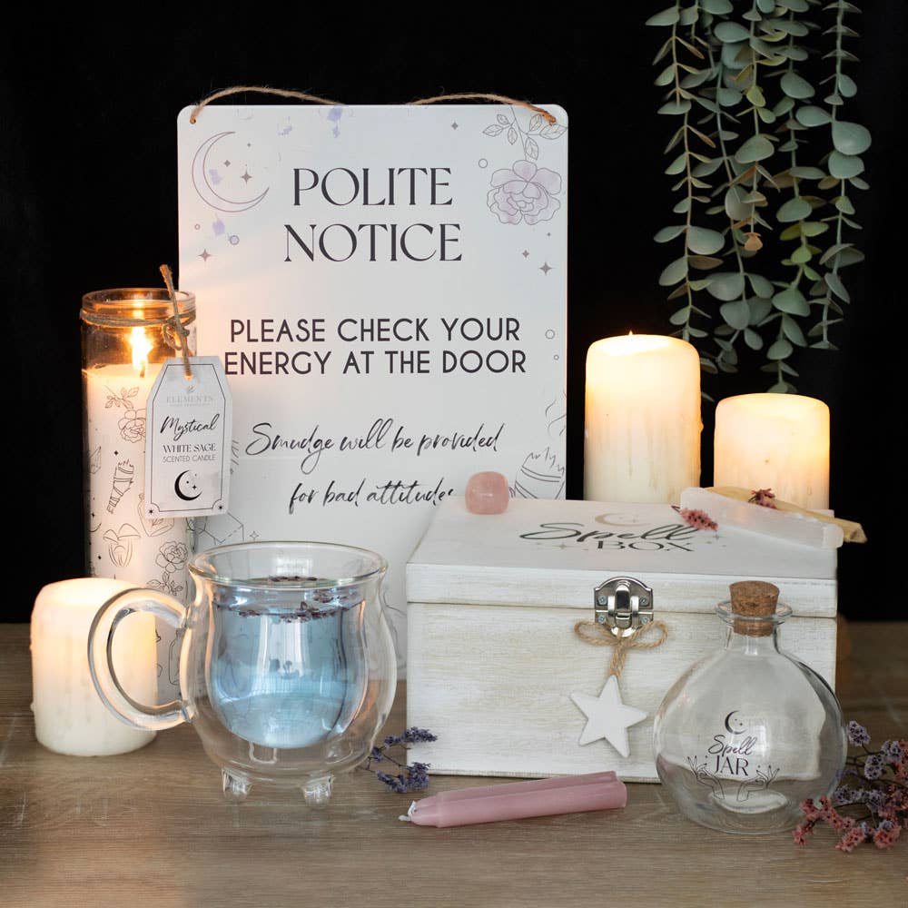 Something Different Wholesale - Venta al por mayor Letreros - Cartel colgante metálico « Revisa tu energía en la puerta »4