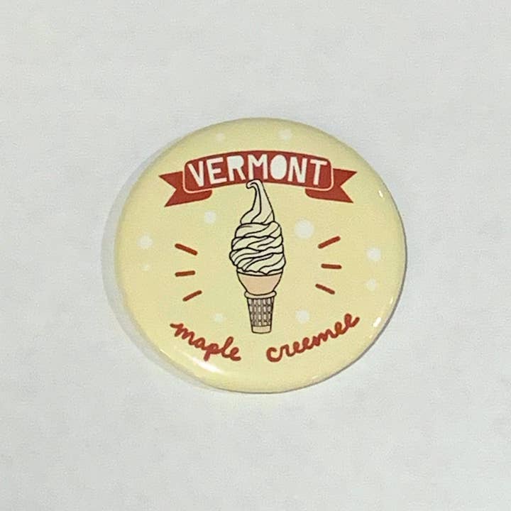 Made by Nilina - Wholesale Magnet - Vermont Maple Creemee Magnet - New England Food Souvenir