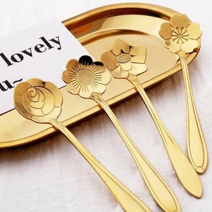 Serenity Collective - Wholesale Table Spoon (Cutlery) - Floral Spoons9