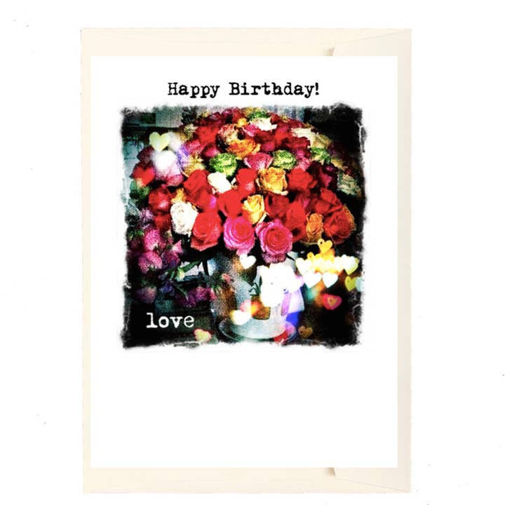 Happy Birthday Roses for wholesale by Paperlove Boutique