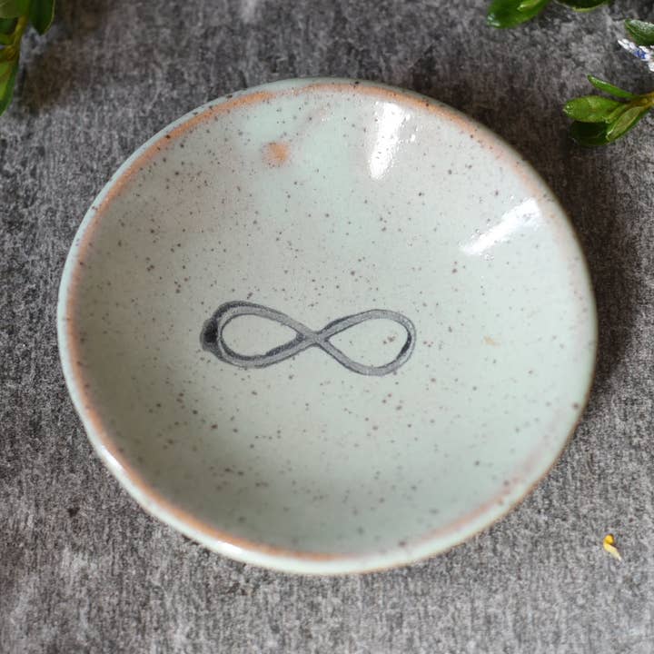 Ring Dish - Infinity Sign for wholesale by Mud & Maker