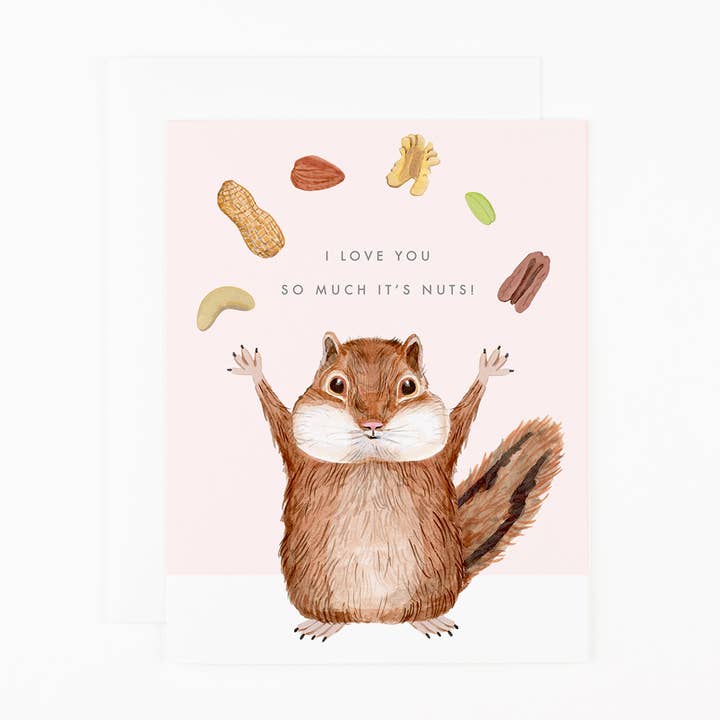 Dear Hancock - Wholesale Love Card - Love You so much it's Nuts!