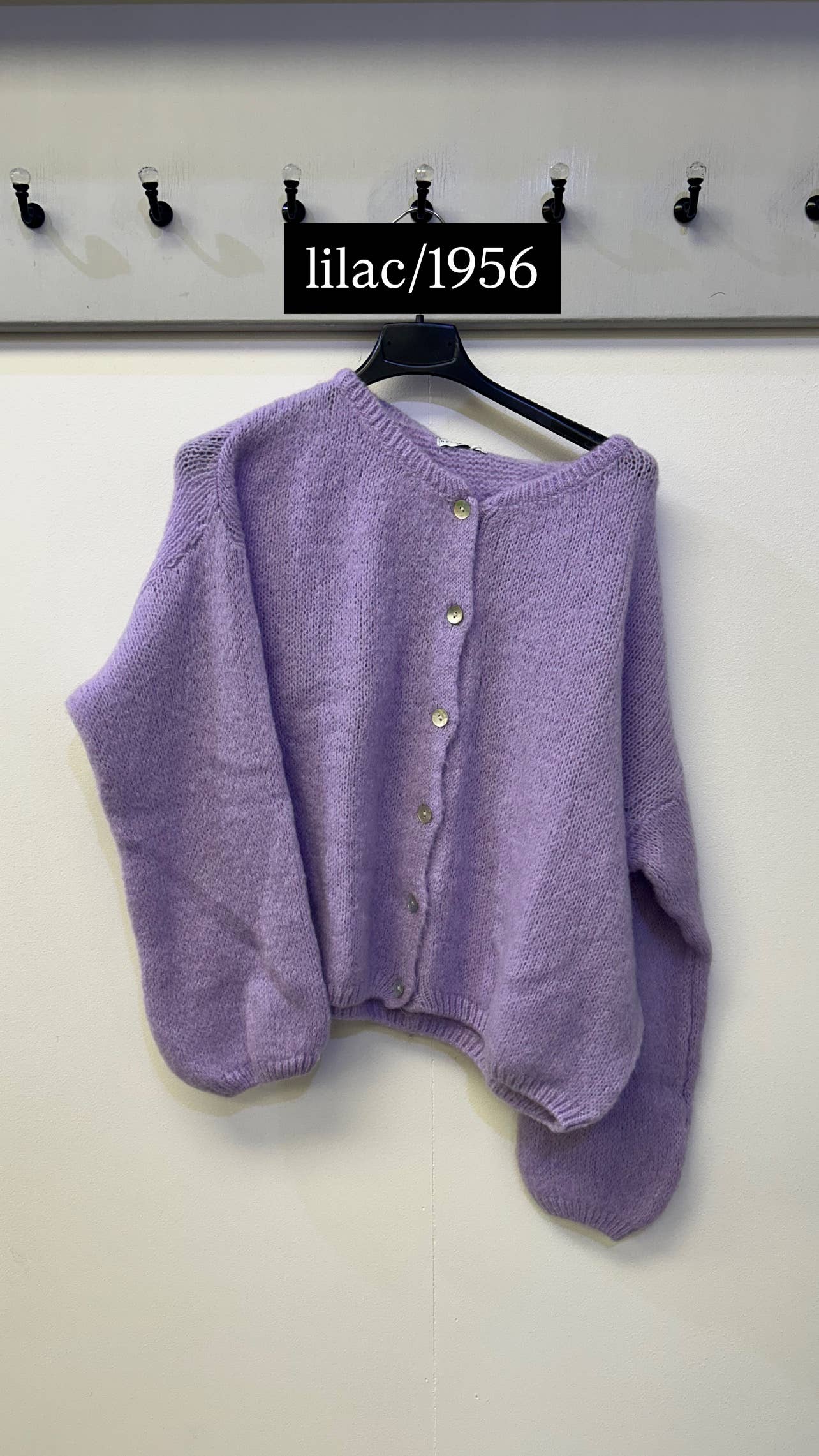 Terminal 1 Clothing – wholesale Kofta - Dam – Cardigan i mohairblandning med knappar fram18