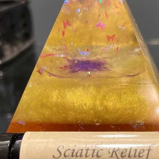 Rouleau de soulagement sciatique sur huile pour la vente par Psychic Light Worker