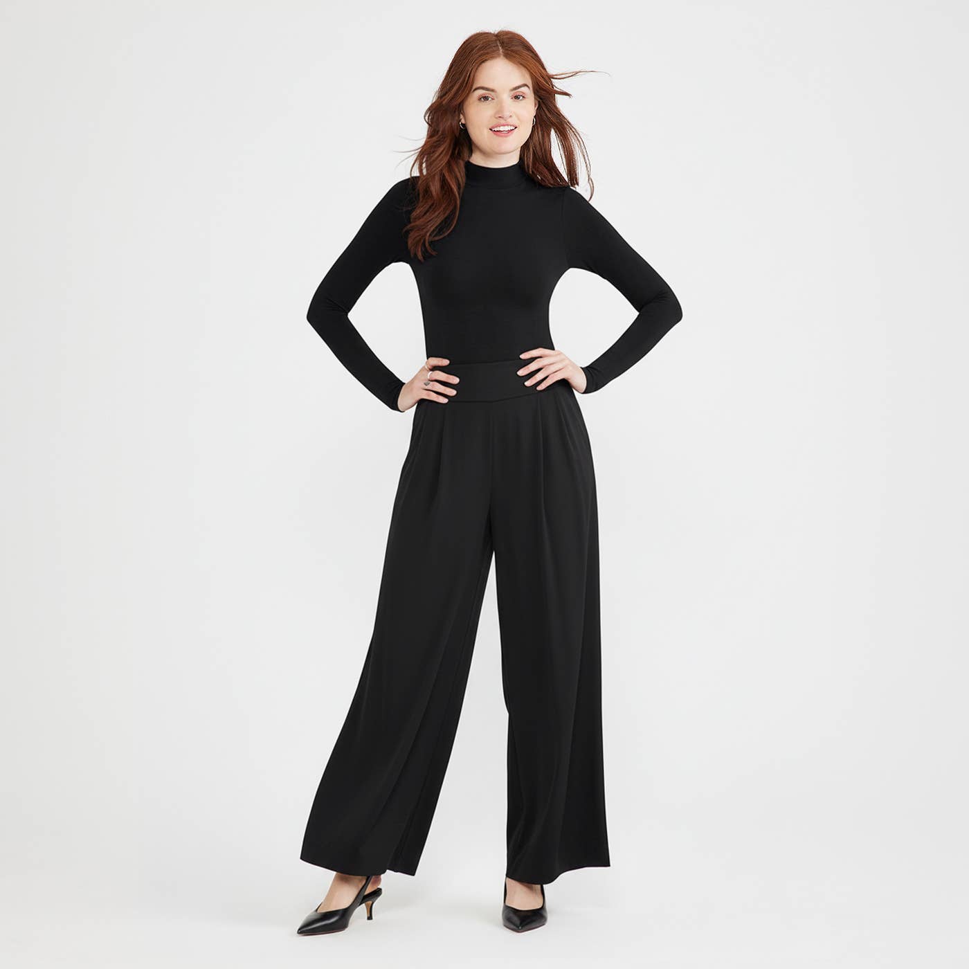 Yummie - Wholesale Bodysuit - Dames - Madelyn Mock Neck Shaping Bodysuit - Yummie SoftServe™4