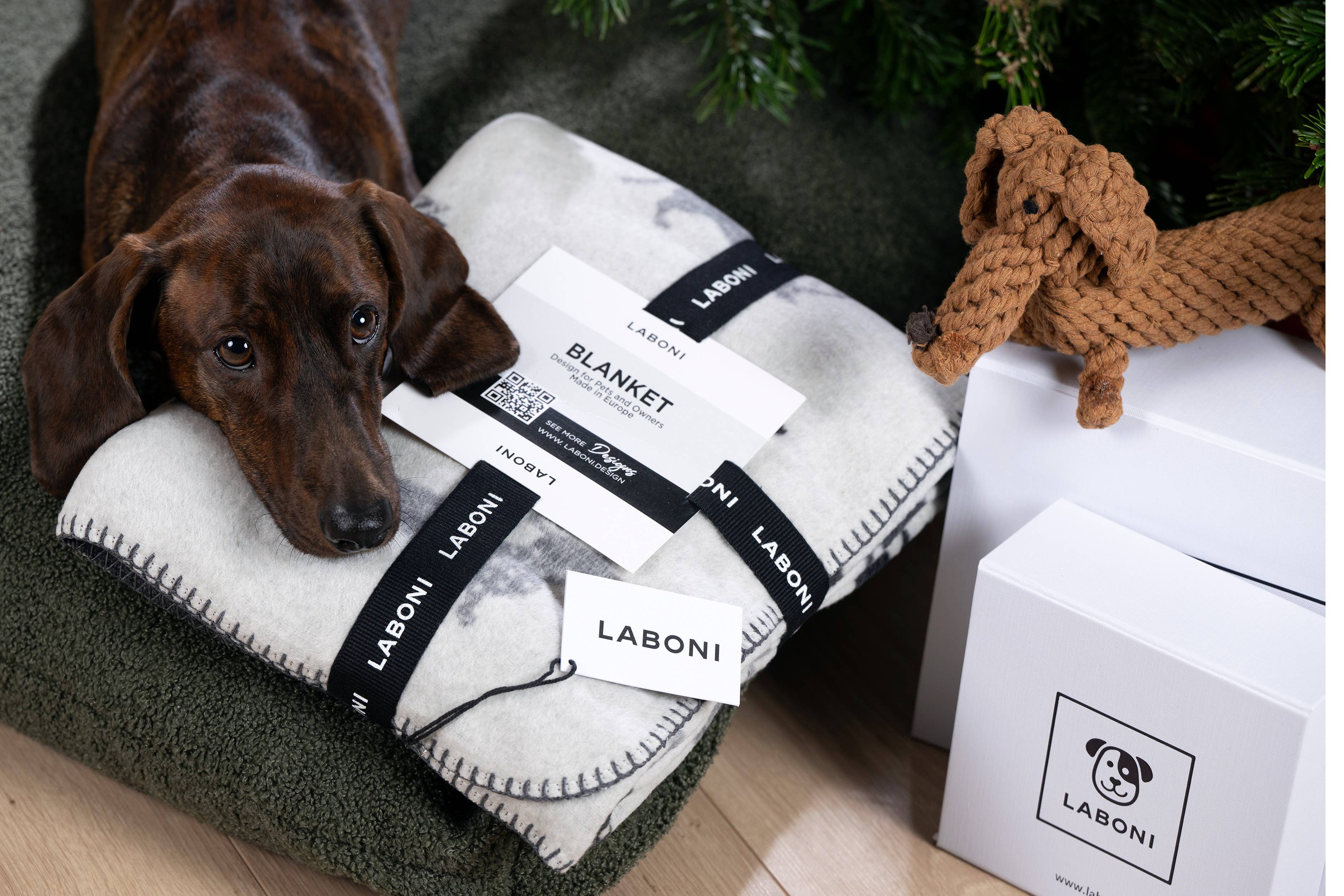 LABONI - Volentis GmbH - Venta al por mayor Edredón - Gatos y perros - TECKEL - MANTA DACHSHUND13