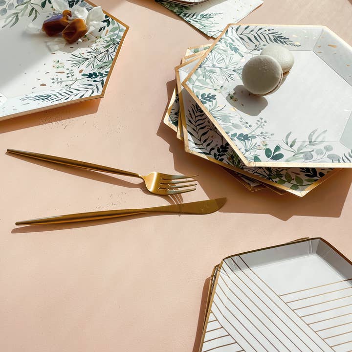 Harlow & Grey - Wholesale Disposable Plate - Secret Garden Party Plates - Premium Large Paper Plates5