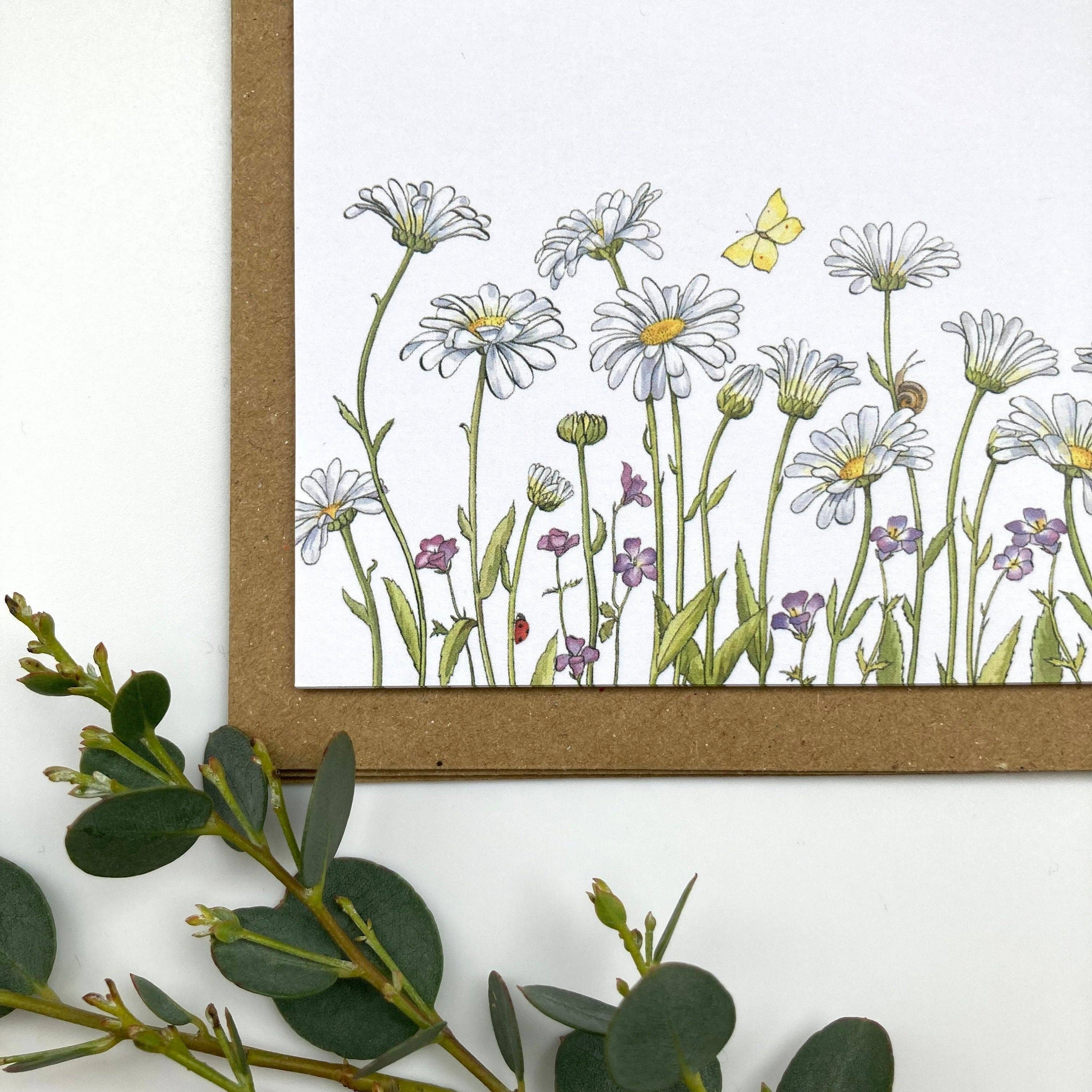 Ink and Snail Limited - Vente Assortiments de papeterie/cartes - Set de papeterie - Marguerites3