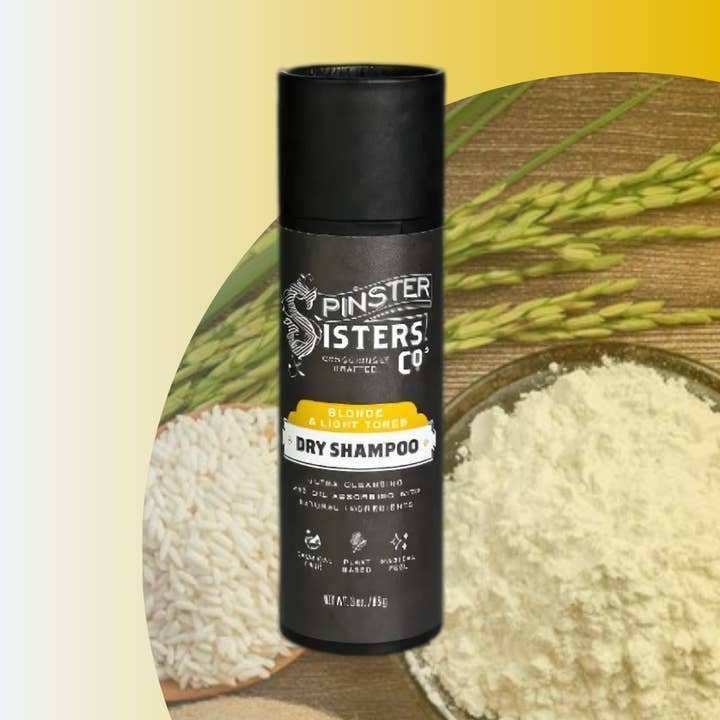 Blonde Hair Dry Shampoo: Oil Absorbing, Volumizing for wholesale by Spinster Sisters Co. / Old Salt Grooming Supply