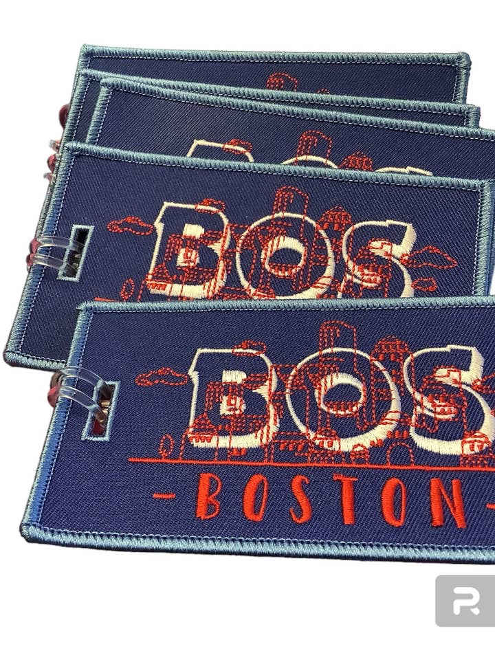 BOS Luggage Tag for wholesale by FUNNYBAGTAGS by Cukiegirl