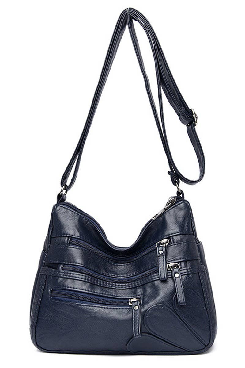Lily Clothing - Wholesale Shoulder Bag - Women's - WASHED LEATHER CROSS BORDER SHOULDER BAG_CUAB00585