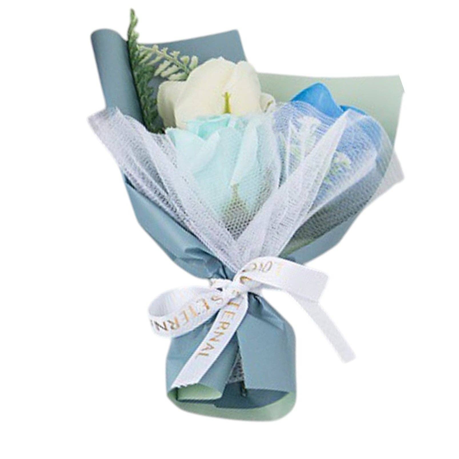 ASSORTED Mix Rose Short Stem Artificial Flower Bouquet FA006 (12PC) for wholesale on Faire5