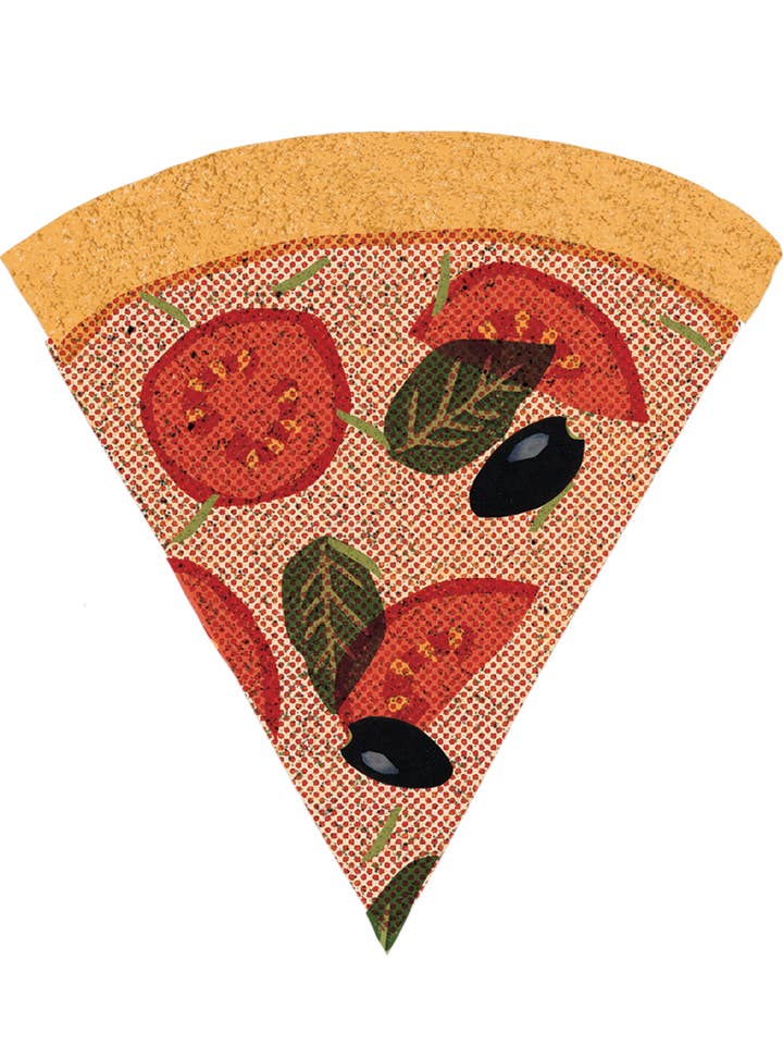 Pizza Slice - individual sticker for wholesale by Isatopia