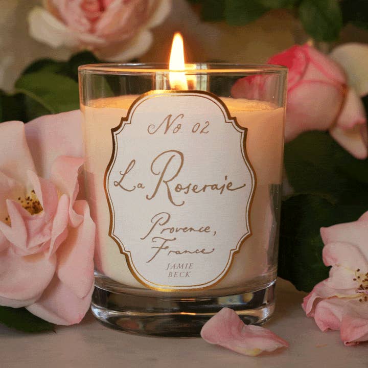 La Roseraie • Doftljus för wholesale av Jamie Beck