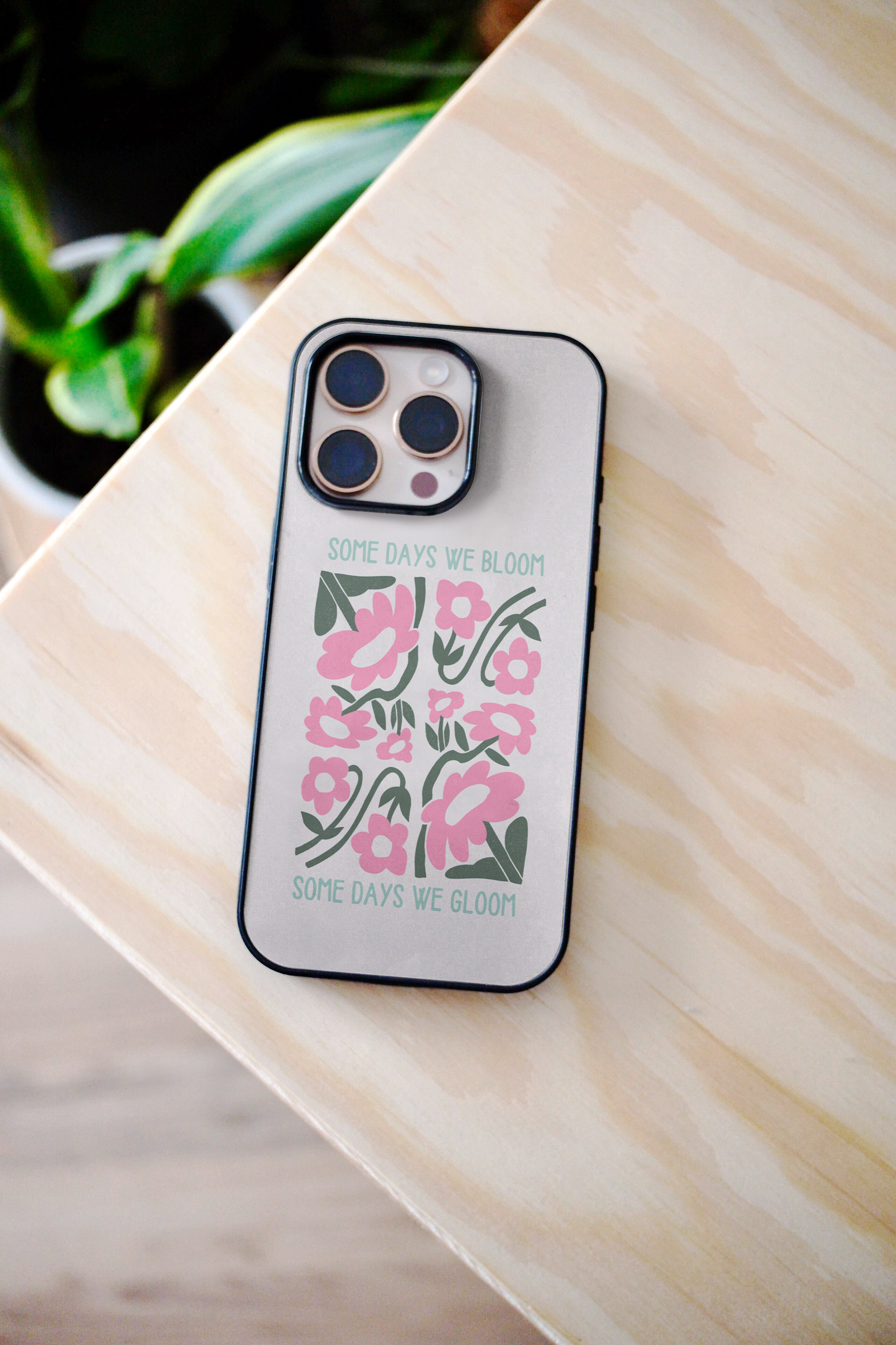 Wisdom and Wonder Designs – wholesale Phone case – Women’s – Some Days We Bloom | Phone Case6