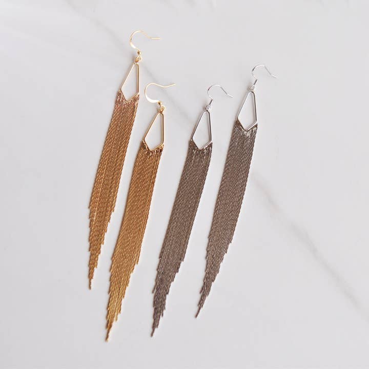 Oh So Lovely - Wholesale Tassel Earrings - Showstopper Tassel Earrings