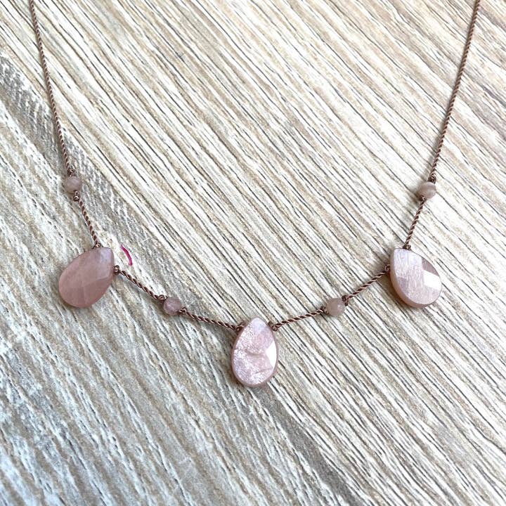 Zélie Sunstone Necklace for wholesale by YSIE