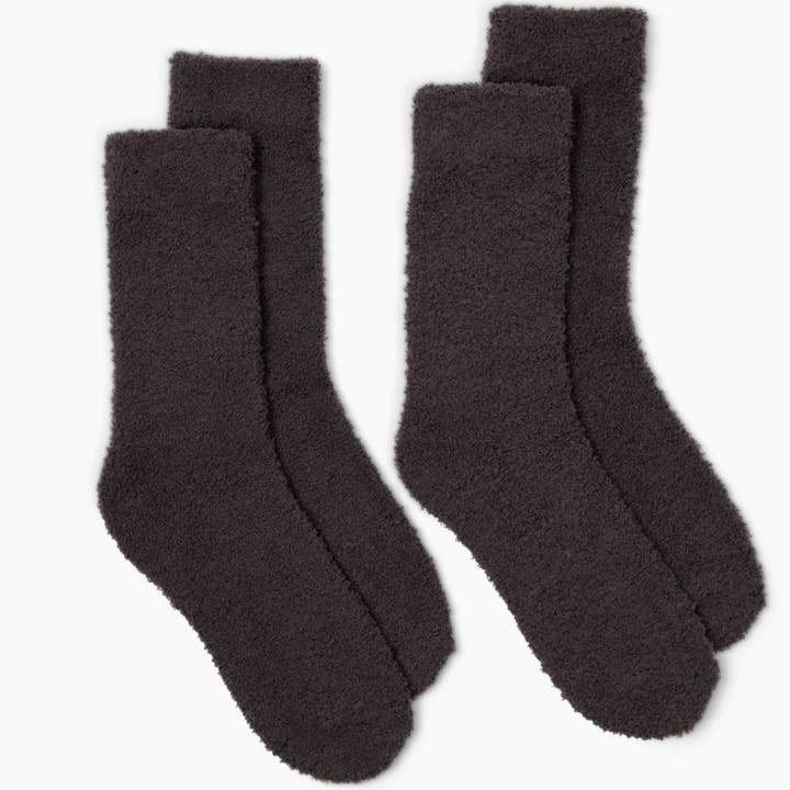 Giften Market - Wholesale Socks - Women's - Cozy Cloud Socks - Charcoal - Warm & Soft - Women’s Gift5