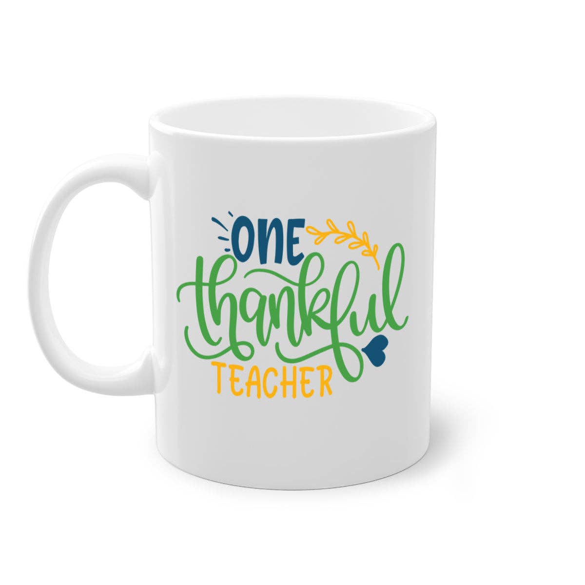 Mugs R Us - Vendita all'ingrosso Tazza - one thankful teacher Style 156#- Tazza da insegnante/tazza da caffè10