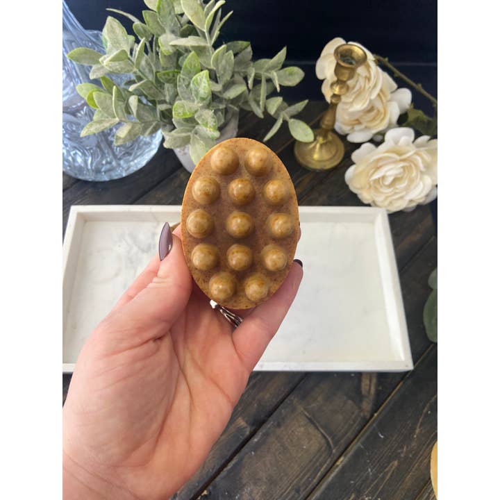 Sacred Lore - Wholesale Bar Soap - Golden Milk Massage Bar, Turmeric Soap3