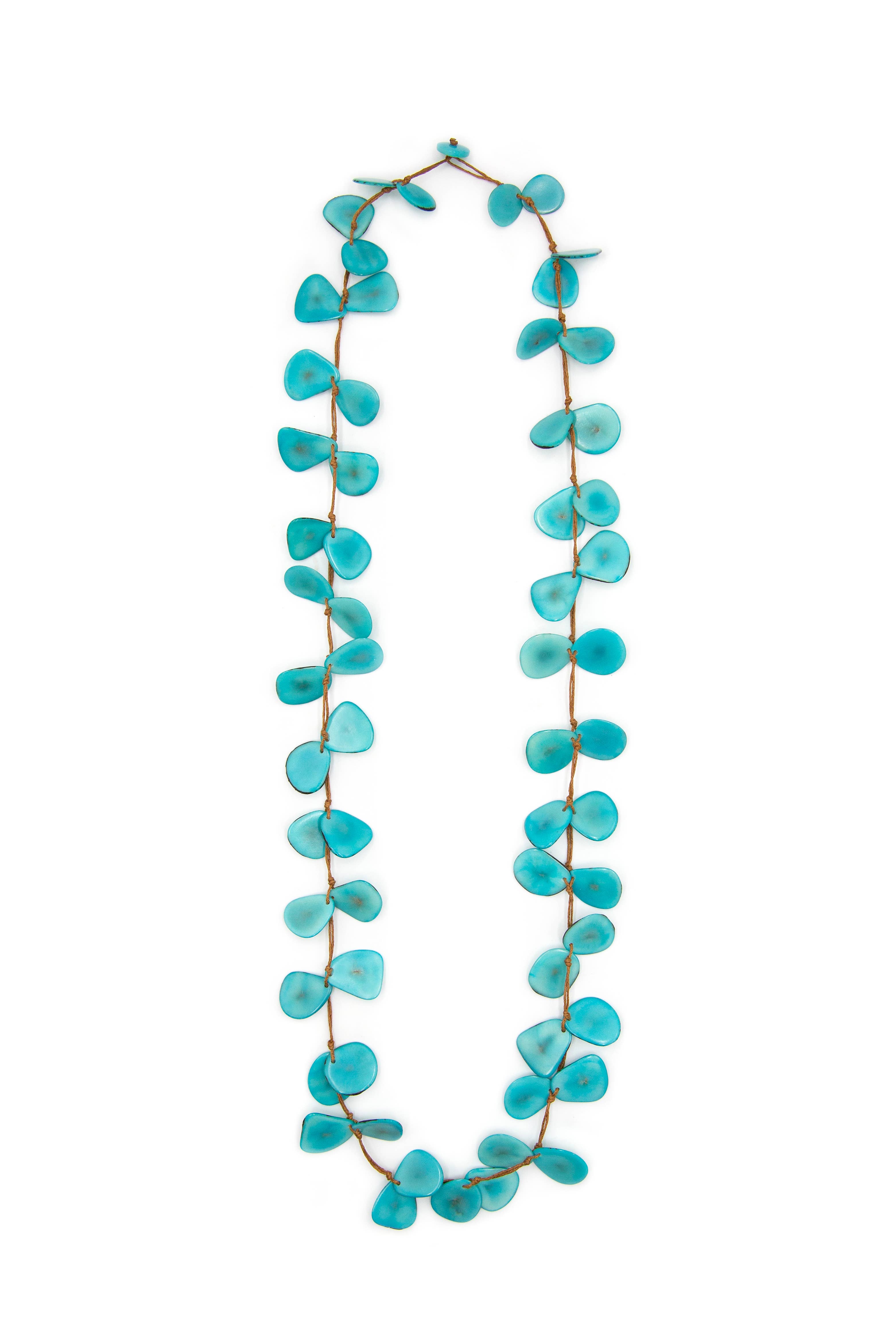 Organic Tagua Jewelry – Engroshandel Perlehalskæde – Tagua halskæde med tynde skiver55