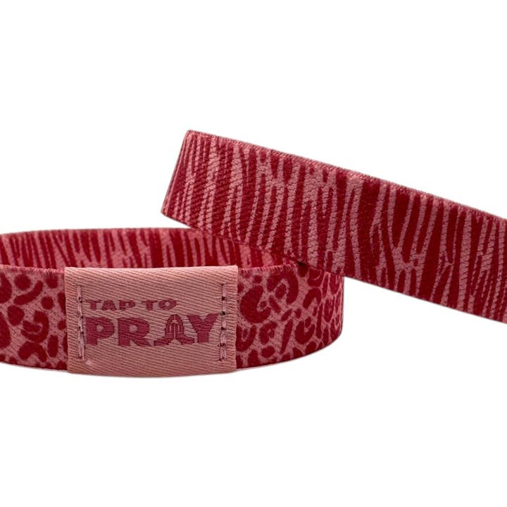Versible - Wholesale Wristband - Tap To Prayâ„¢ Wristbands - Safari Rose