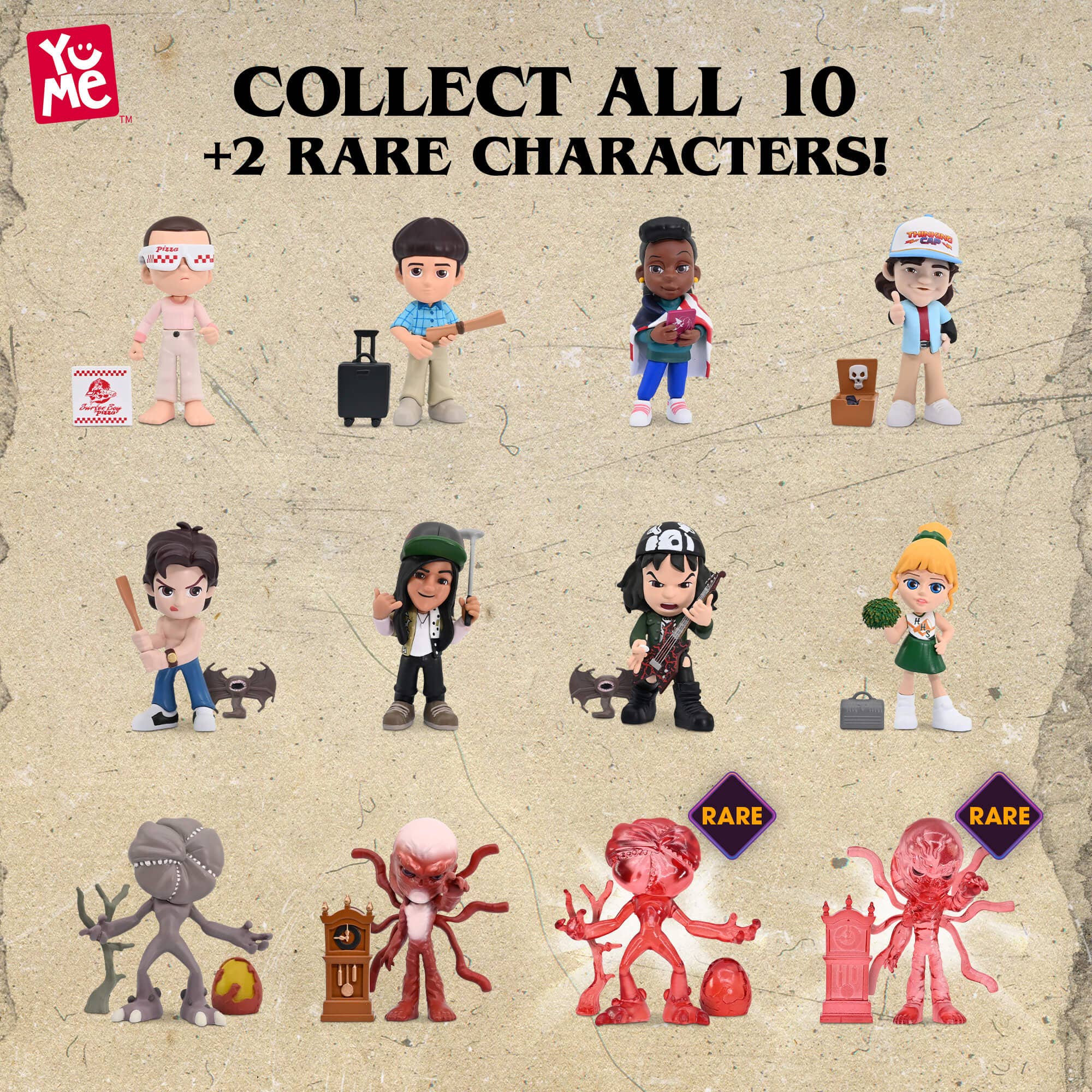 Toys Matter Inc. - Wholesale Figurine Toy - Kids - Stranger Things Mystery Capsule Figure S2 Blind Box CDU18