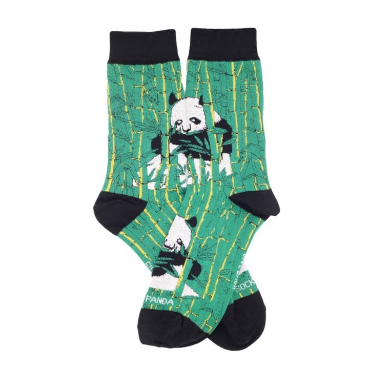 Sock Panda - Wholesale Socks - Unisex - Panda Sitting in Bamboo Socks from the Sock Panda1