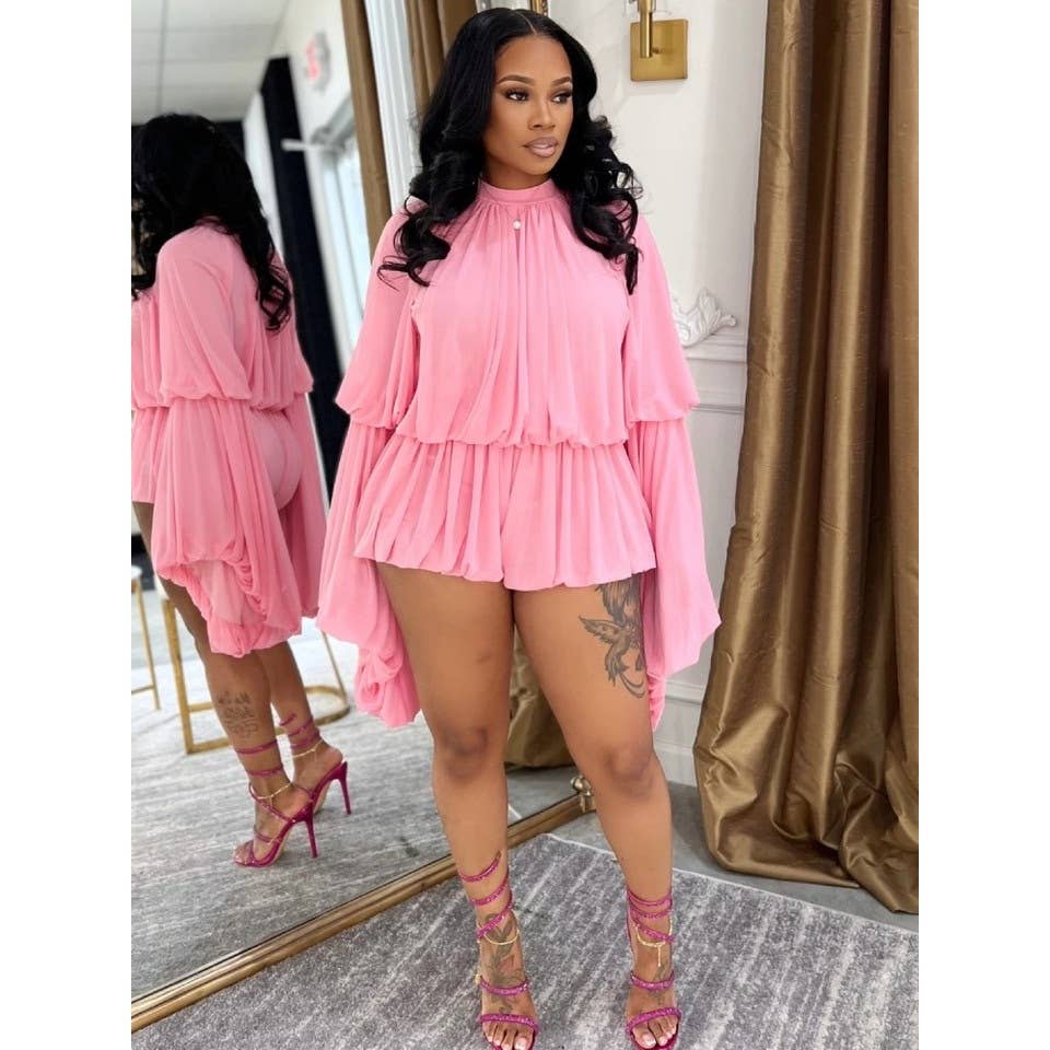 DORCAS - Wholesale Top & Short Set (NOT Loungewear) - Women's - Glam Flow 2 Piece Set0