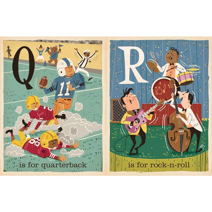 Gibbs Smith - Wholesale Book - Kids - A is for Atom: A midcentury Alphabet
